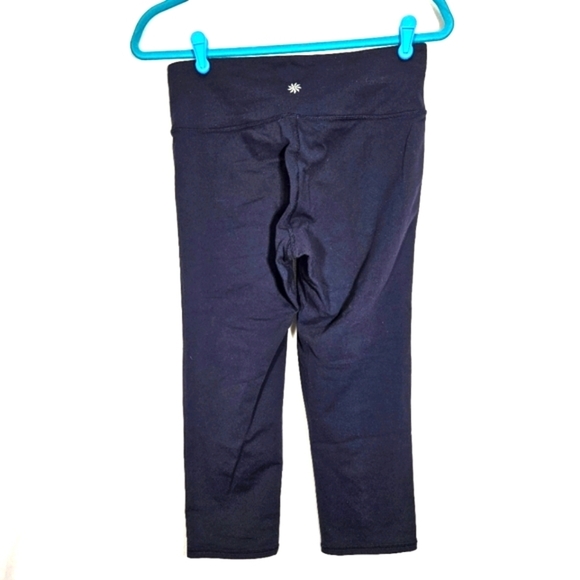 Athleta Women's Navy Cropped Leggings Size M - Picture 5 of 8